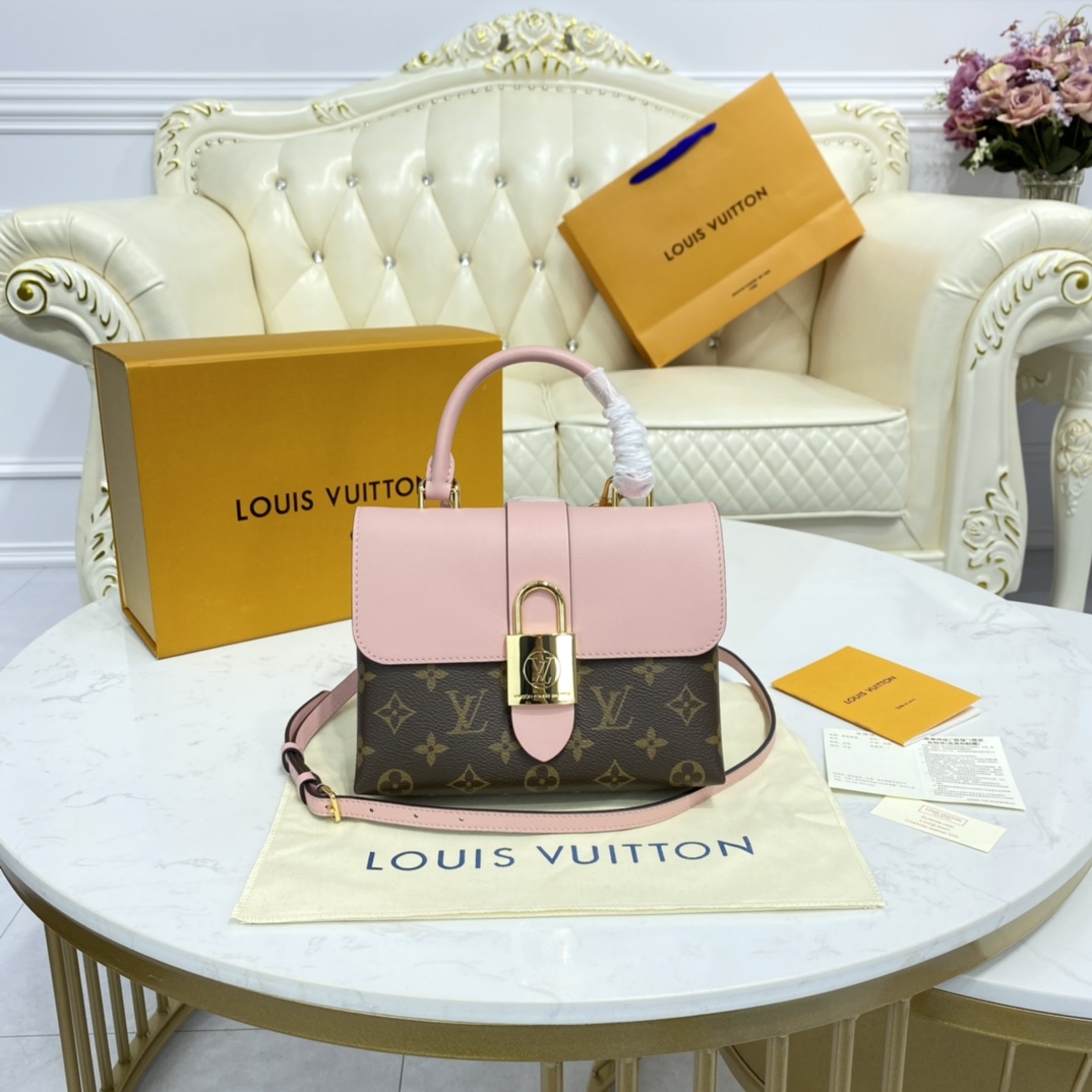 Louis Vuitton LOCKY BB Shoudler Bag M44080 Rose Poudr